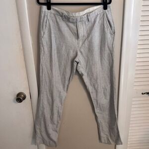 J.Crew Mens Bowery Pants Striped SZ‎ 34x32